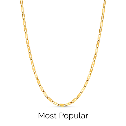 Heart Photo Locket Necklace (Gold)