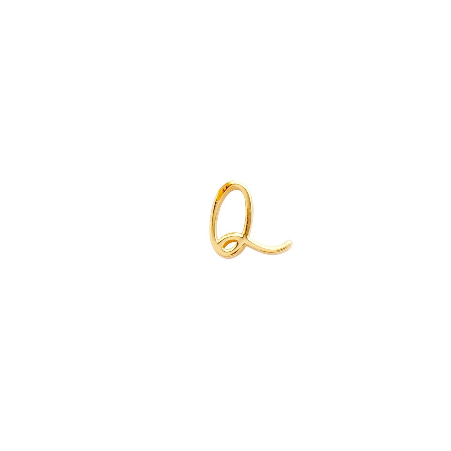 Made Mine Script Letter Bracelet (Gold) - JJ
