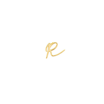 Made Mine Script Letter Bracelet (Gold) - TT