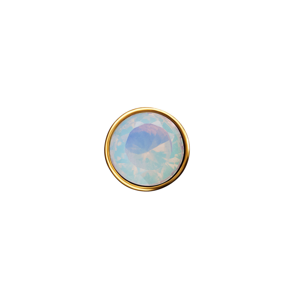 Floating Birthstone Charm Locket (Silver)