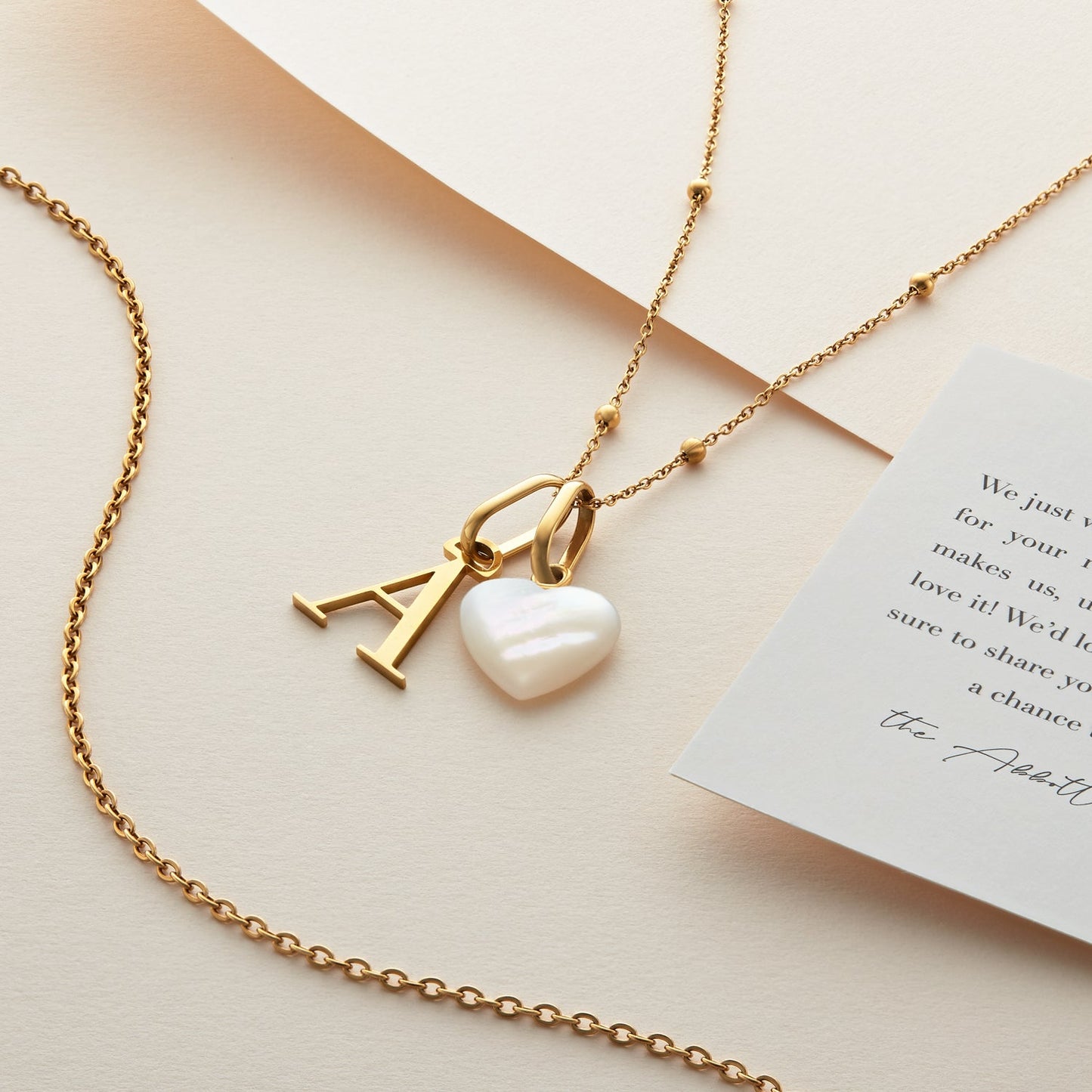 Initial Necklace (Gold)