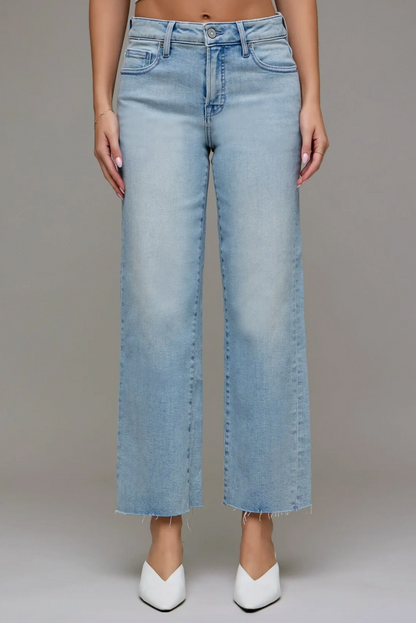 ella crop straight - vintage