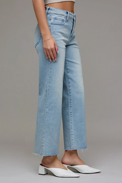 ella crop straight - vintage