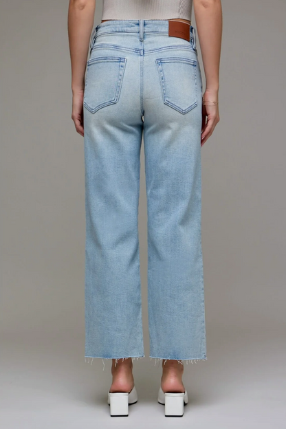 ella crop straight - vintage
