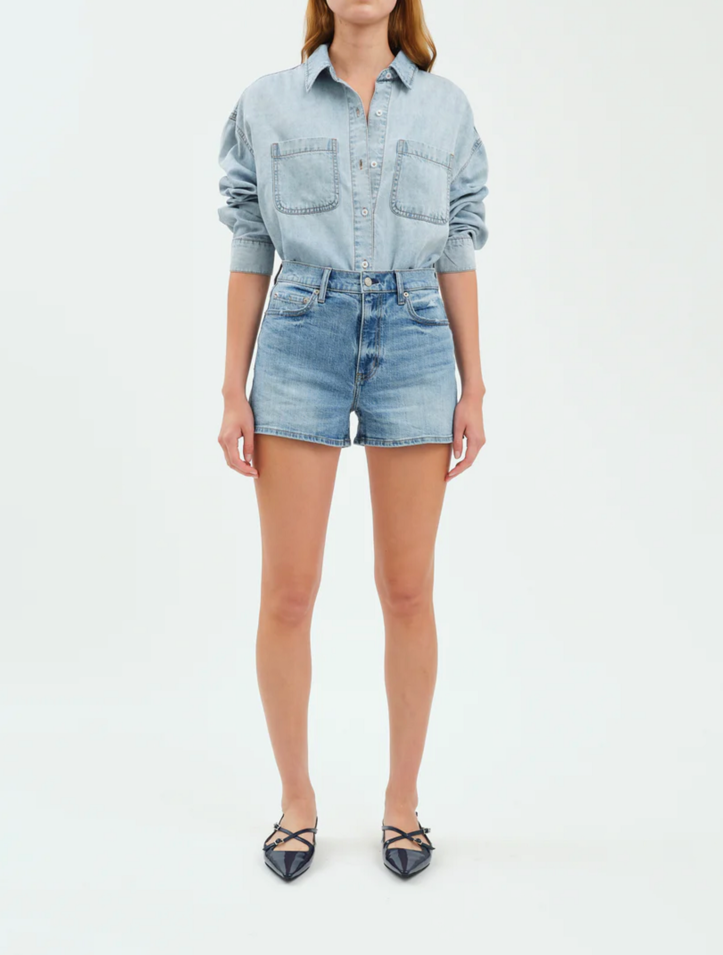 troublemaker shorts - marina vintage