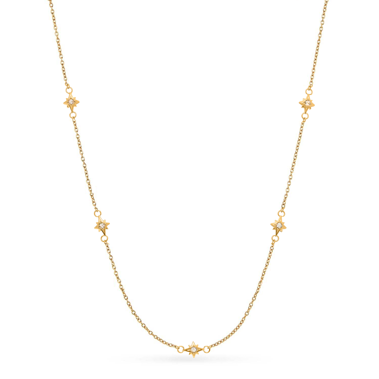 Coin Fingerprint Necklace (Gold)