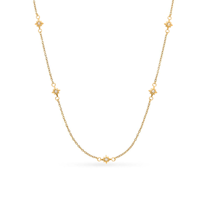 Ocean Charms Seahorse Necklace (Gold)