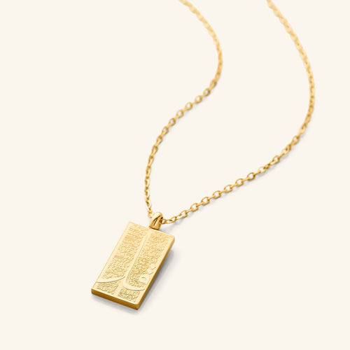 4 Qul' Tag Necklace | Women