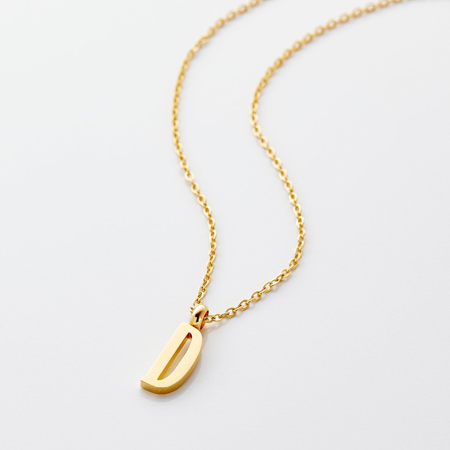 English Letter Necklace