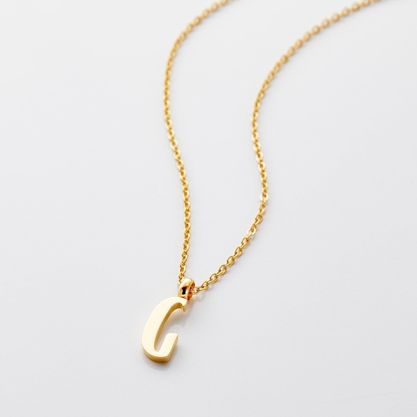 English Letter Necklace