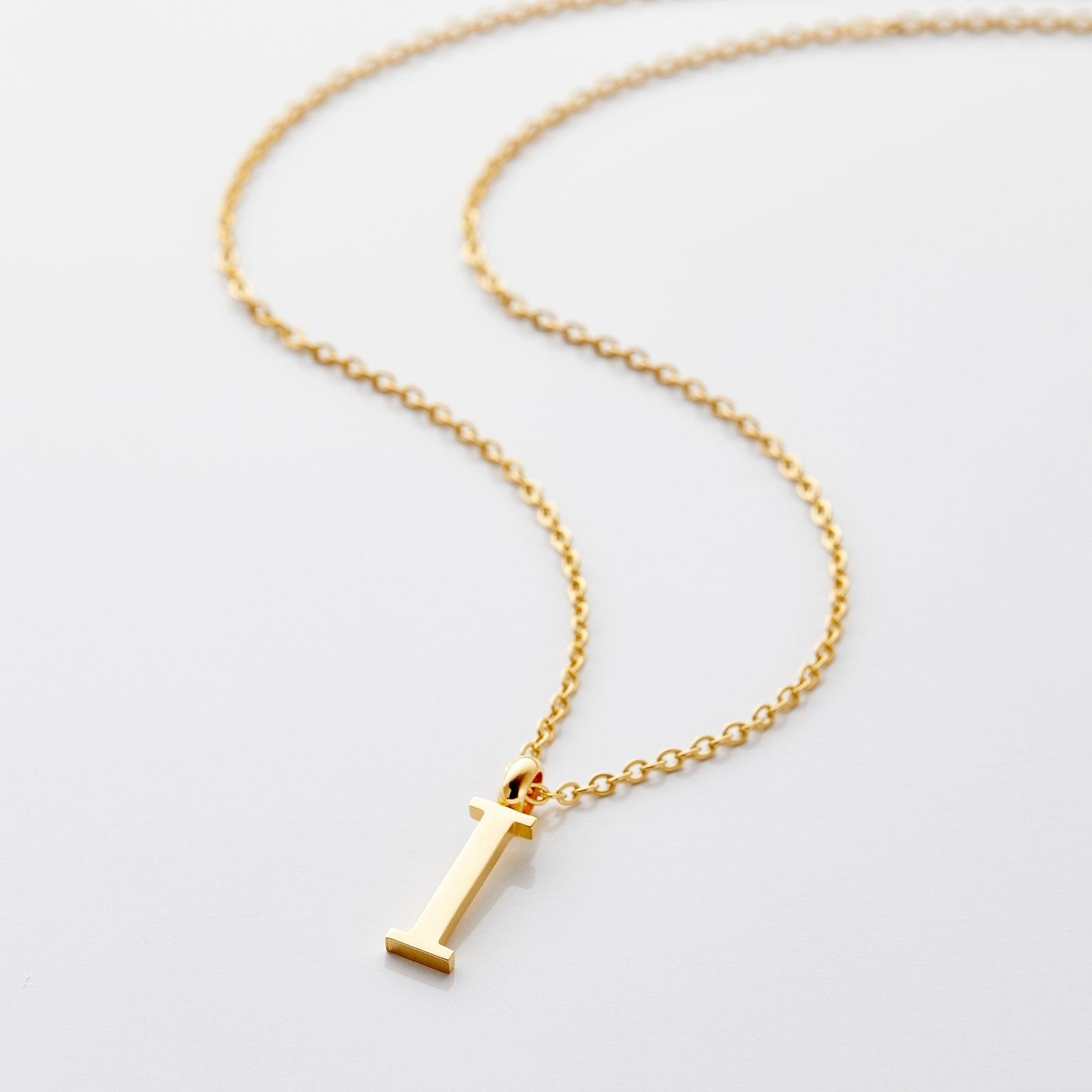 English Letter Necklace