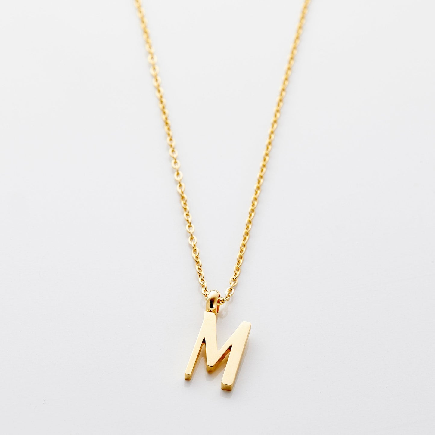 English Letter Necklace