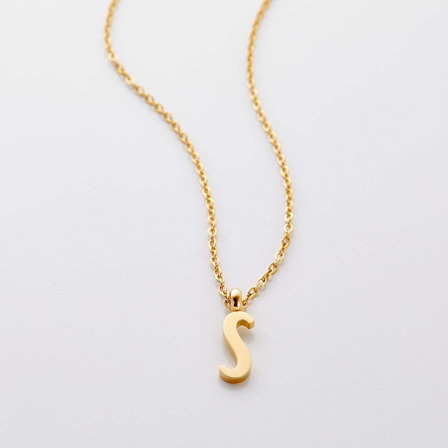 English Letter Necklace