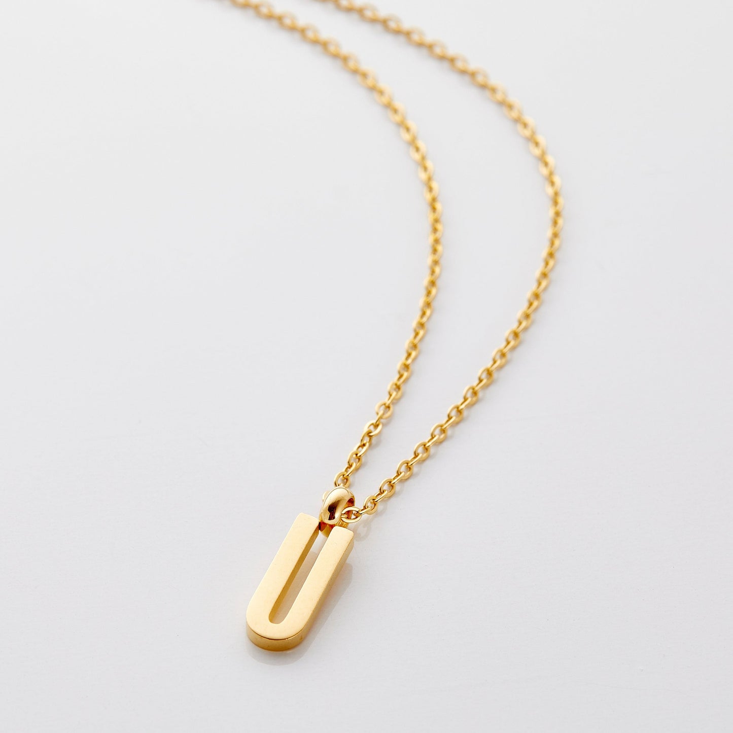 English Letter Necklace