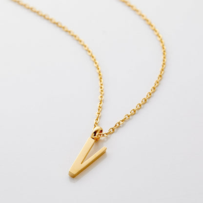 English Letter Necklace
