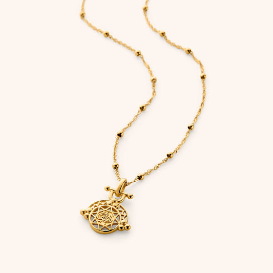 "Wal Duha" Arched Necklace