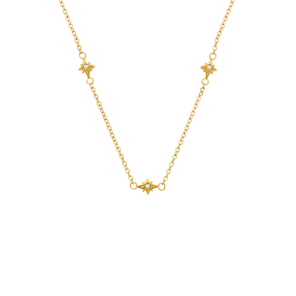 Pale Pink Opal Cushion Necklace (Gold)