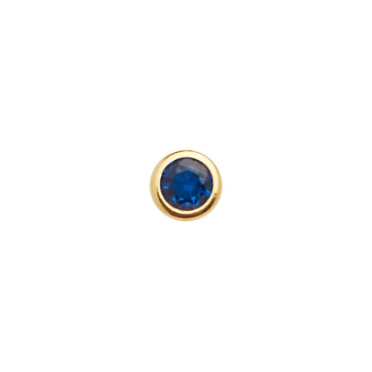 Mini Birthstone Bracelet (Gold)