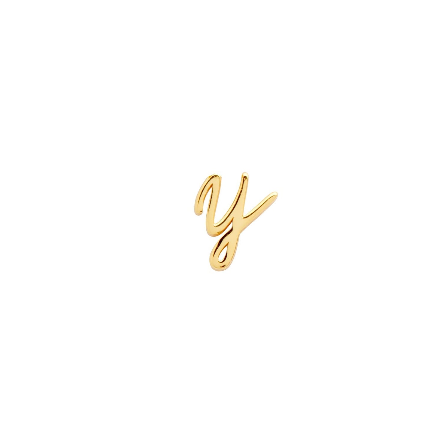 Made Mine Script Letter Bracelet (Gold) - TT
