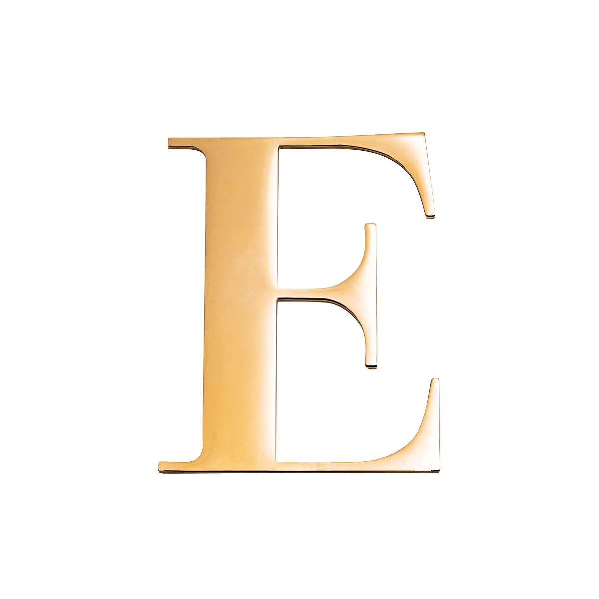 Jewellery Box Gold Small Metal Letter