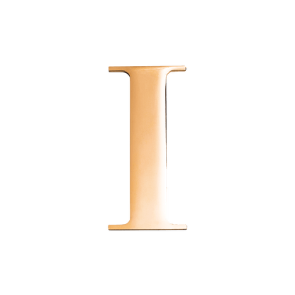 Metal Letter Pins (Gold)