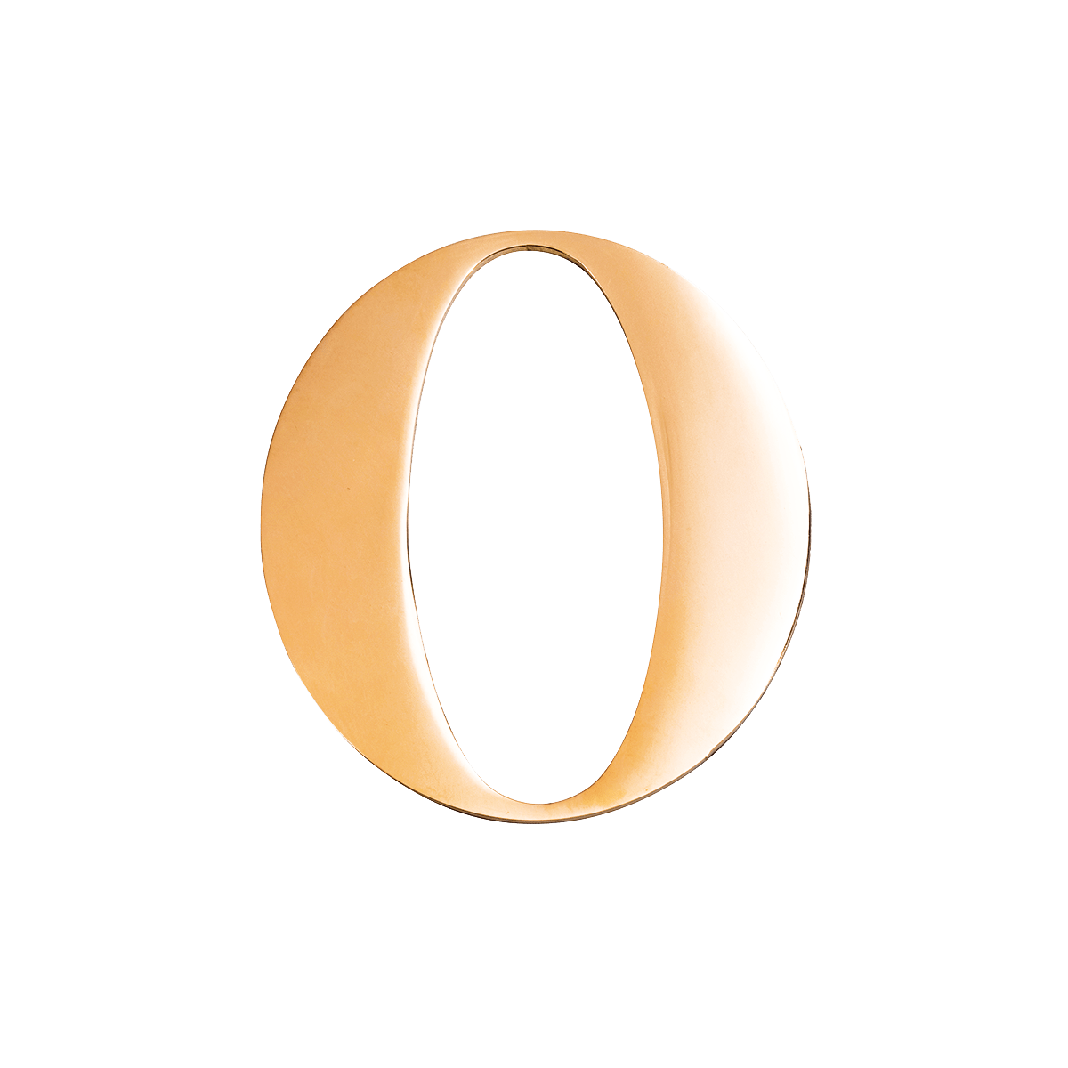 Small Metal Letter Pins (Gold)