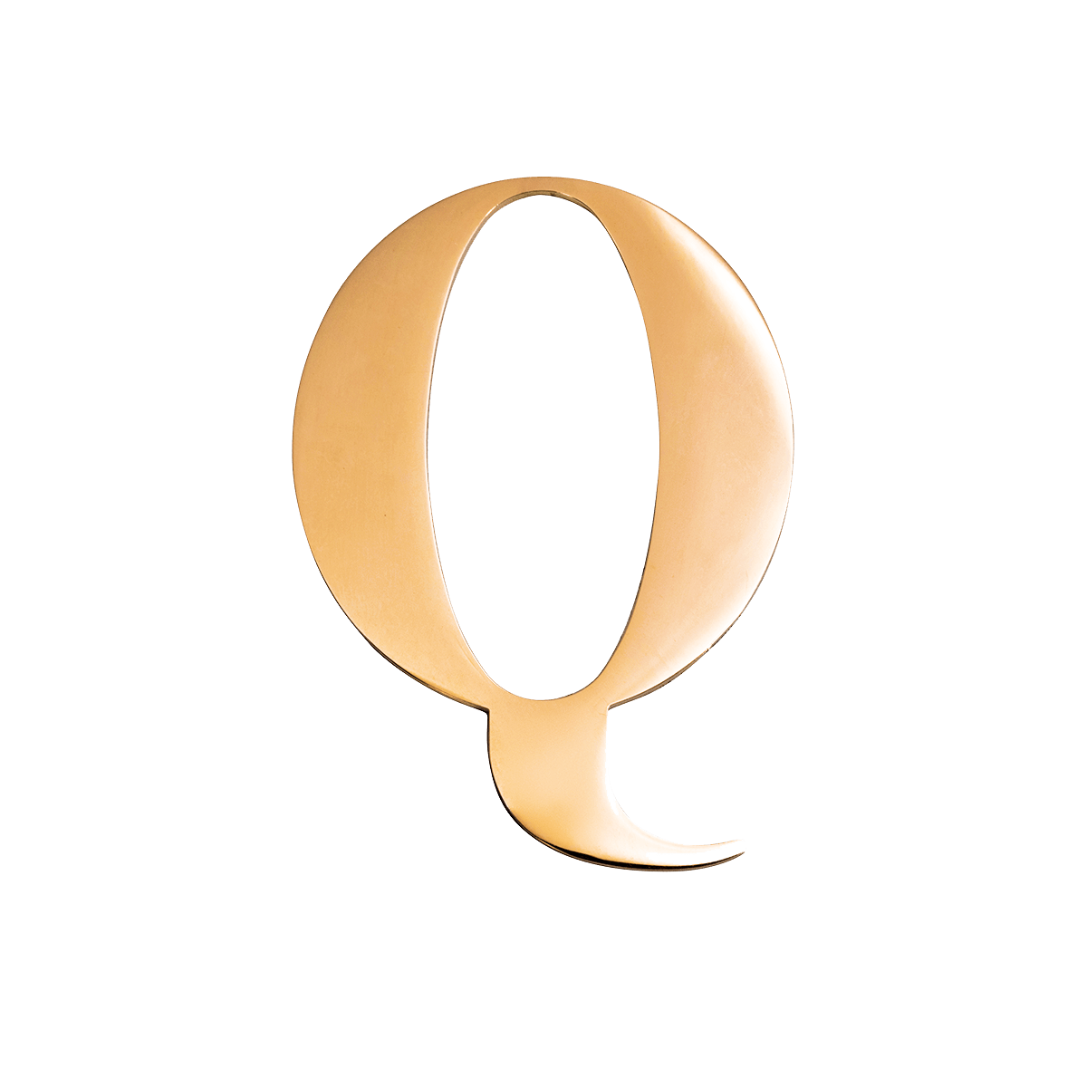 Metal Letter Pins (Gold)