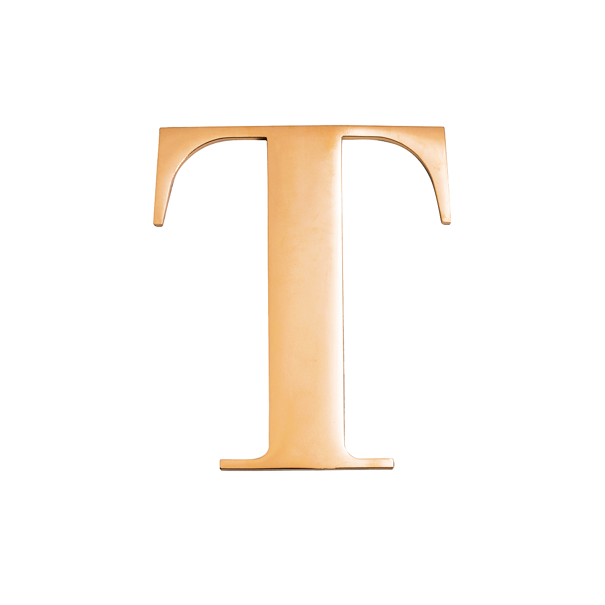 Small Metal Letter Pins (Gold)