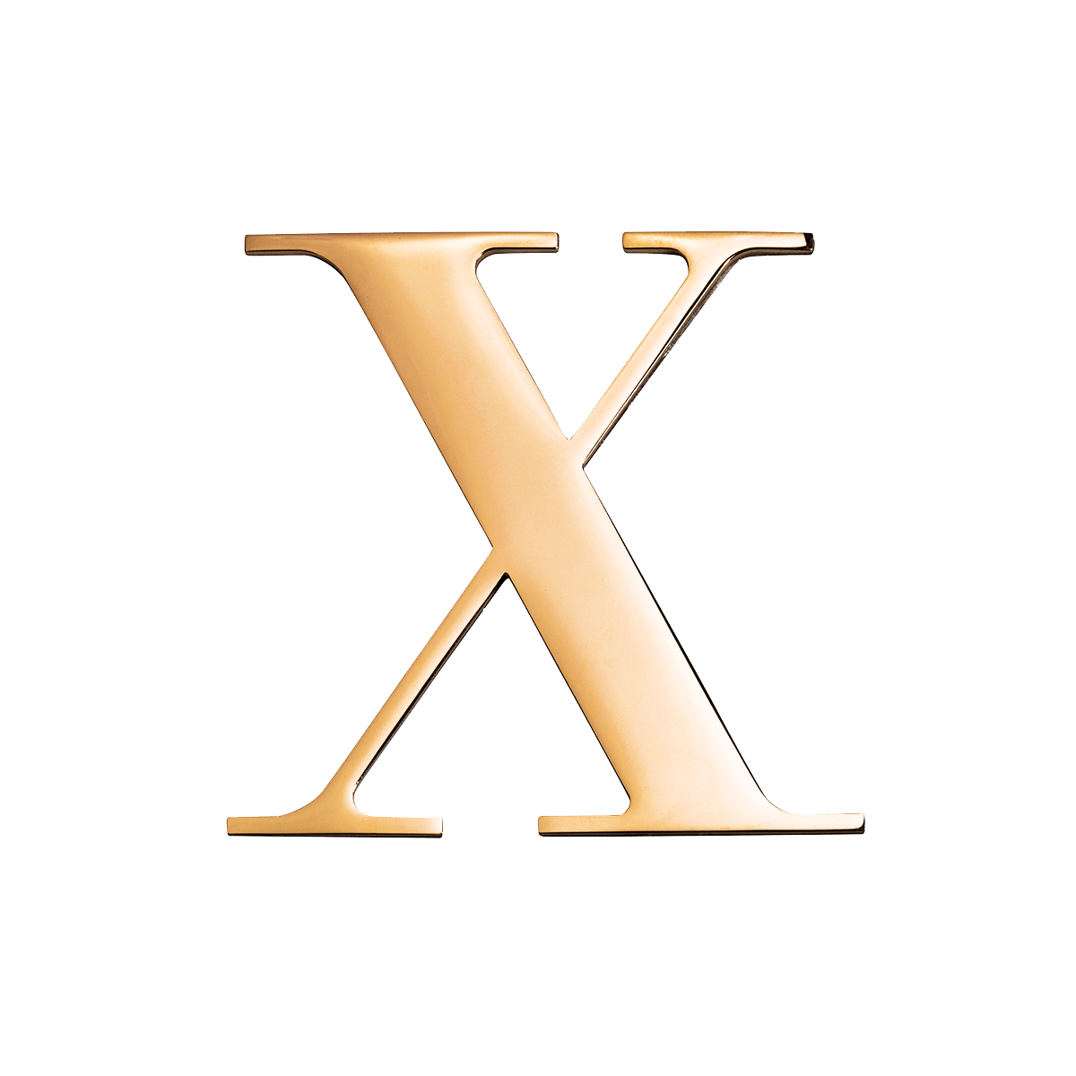 Metal Letter Pins (Gold)