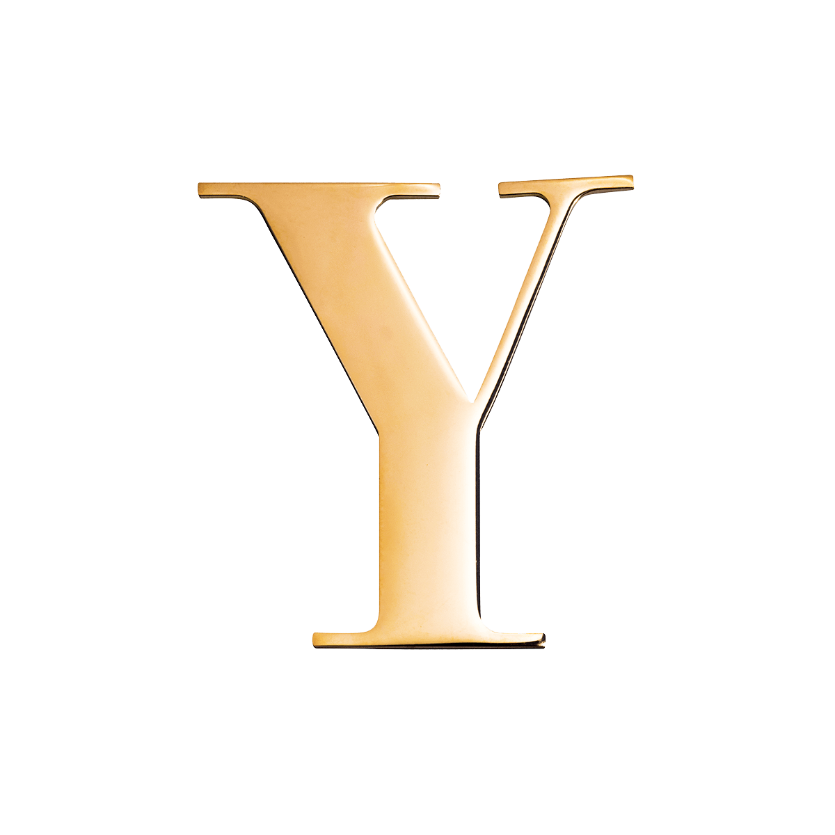 Metal Letter Pins (Gold)