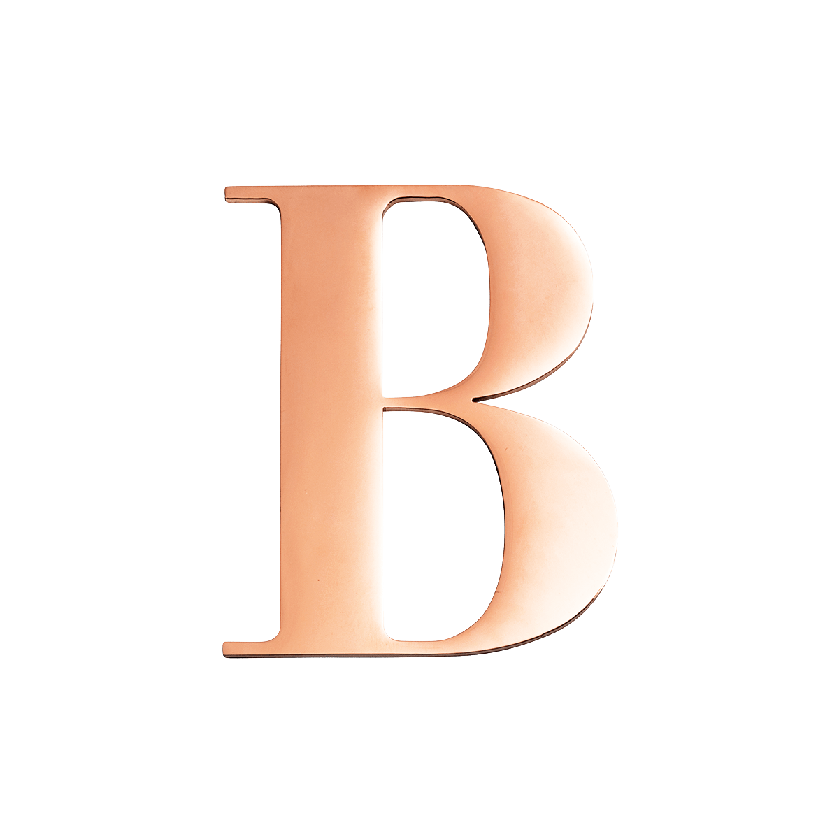 Letter Ring (Rose Gold)