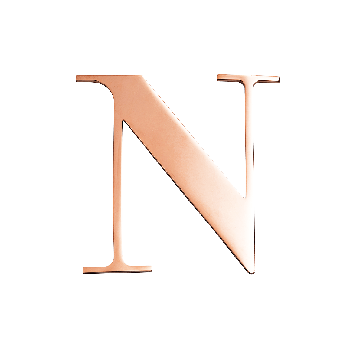 Letter Ring (Rose Gold)