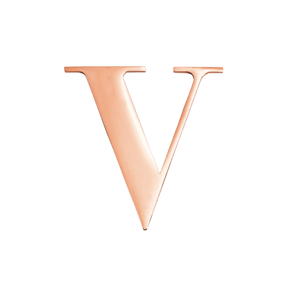 Letter Ring (Rose Gold)