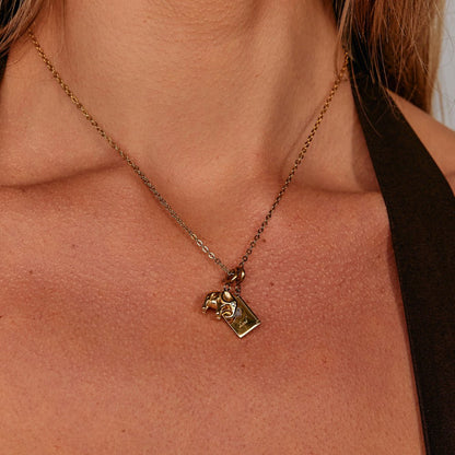 Gold Elephant Charm