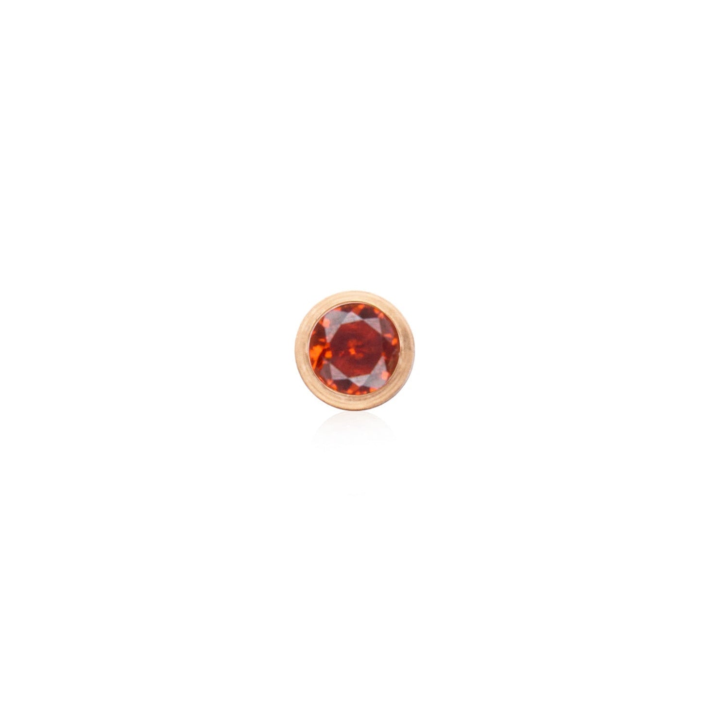 Custom Retro Birthstone (Rose Gold)
