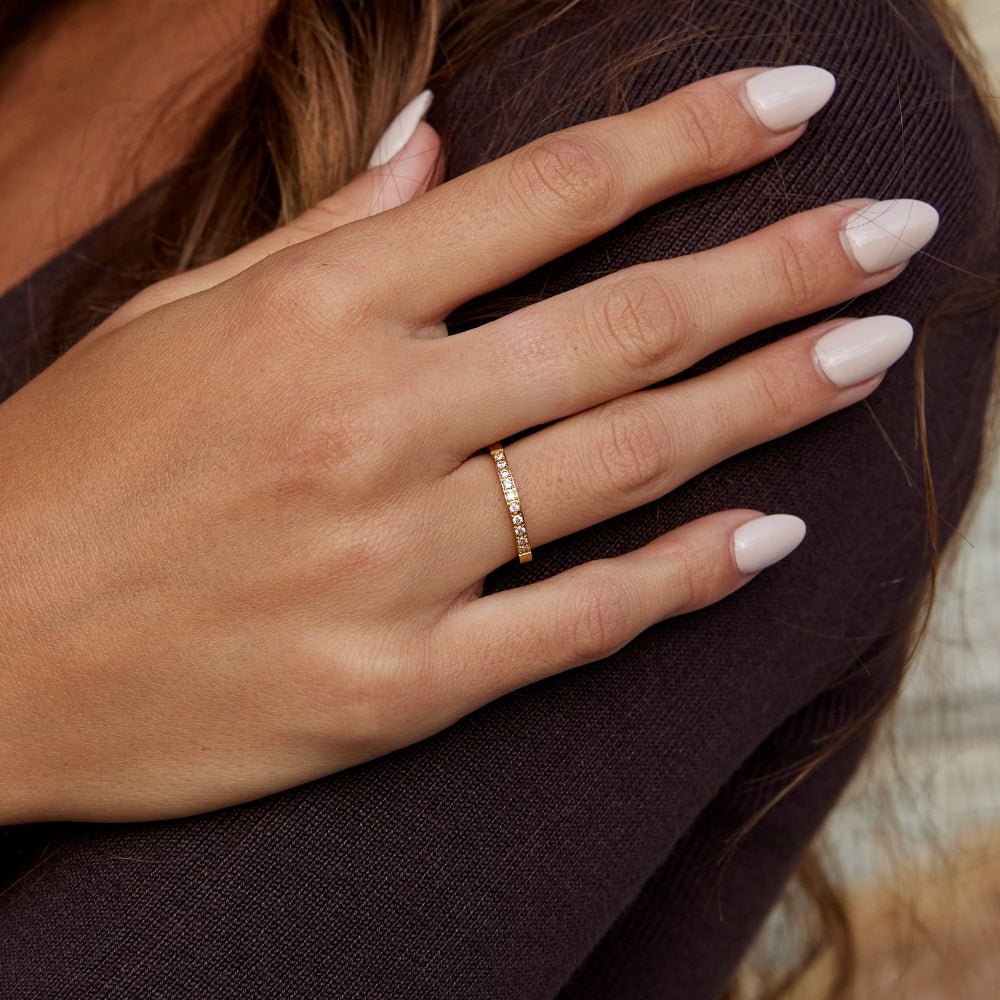 Timeless Beauty 18K Crystal Ring